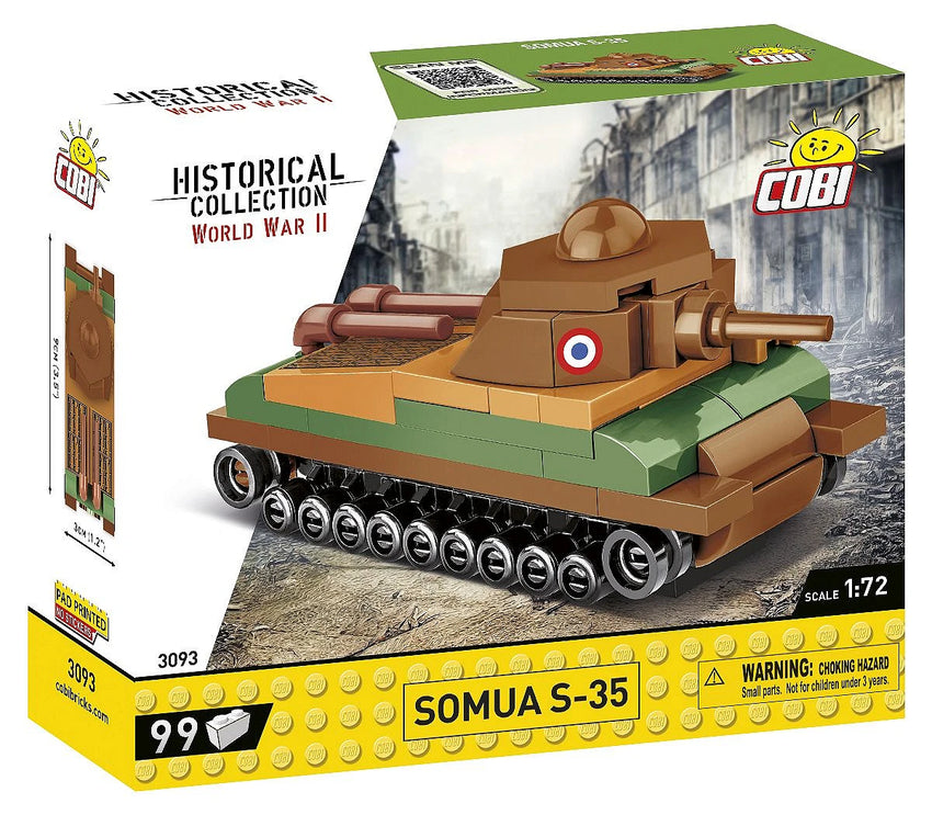 COBI Somua S-35 Tank 99pc