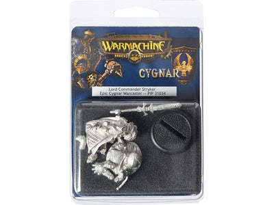 Miniatures, Warmachine: Cygnar – Lord Commander Coleman Stryker Warcaster