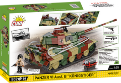 COBI Panzer VI Ausf. B Königstiger 802pc