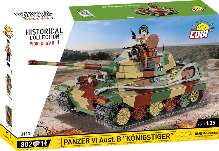 COBI Panzer VI Ausf. B Königstiger 802pc