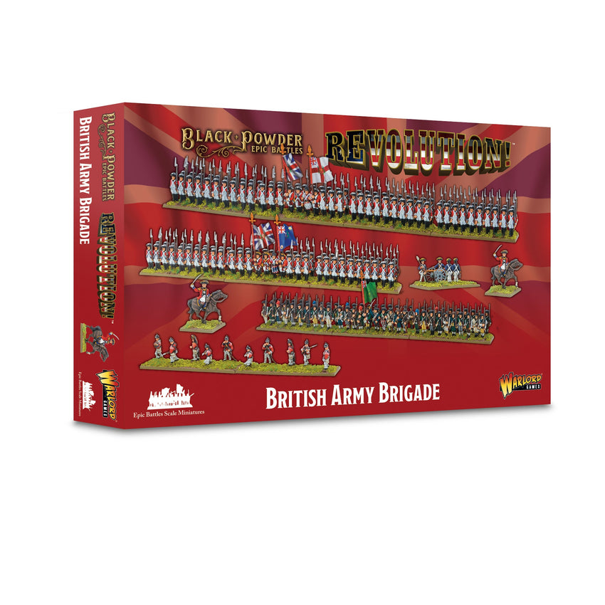 Black Powder Epic Battles: Revolution! British Army Brigade
