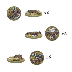 Black Powder Epic Battles: Zulu! – Zulu Impi Casualty Markers