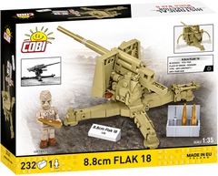 COBI 8.8cm FLAK 18 Artillery 232pc