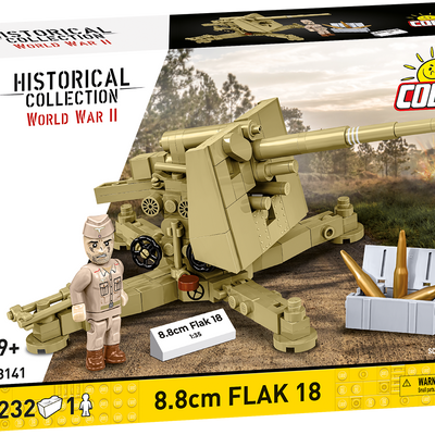 COBI - Construction Blocks, COBI 8.8cm FLAK 18 Artillery 232pc