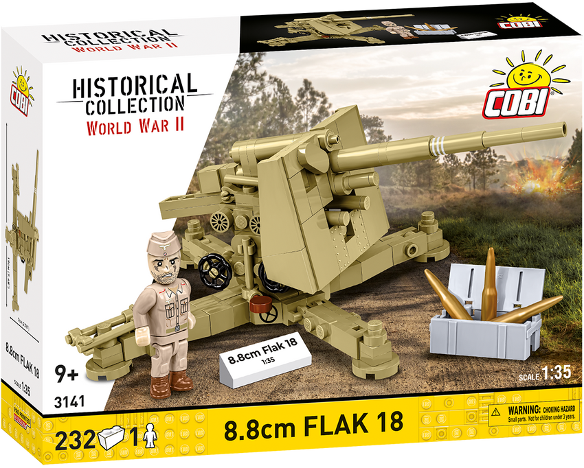 COBI 8.8cm FLAK 18 Artillery 232pc