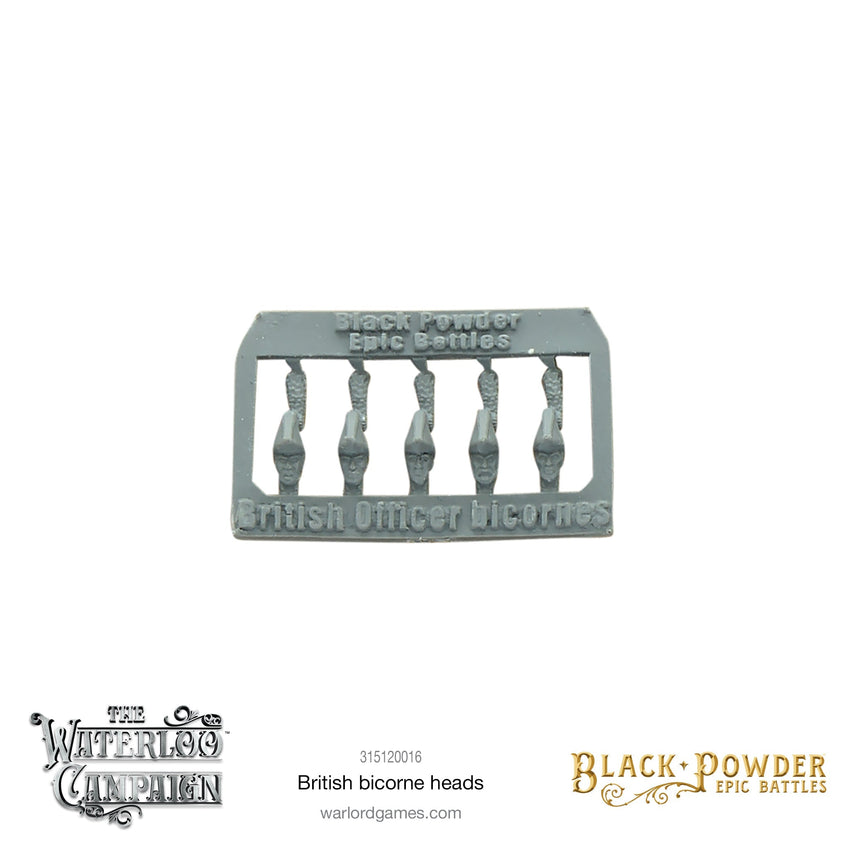 Black Powder Epic Battles: British Bicorne Heads