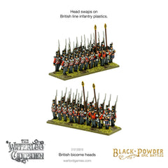 Black Powder Epic Battles: British Bicorne Heads