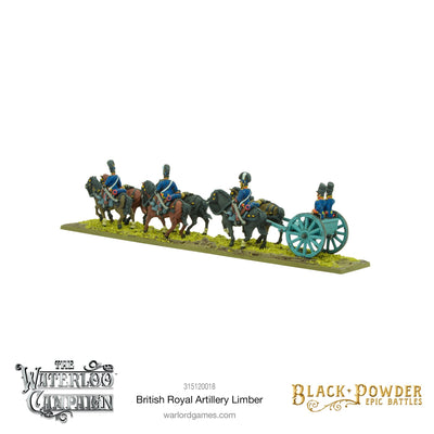 Warlord Games, Black Powder Epic Battles: Napoleonic British Royal Artillery Limber