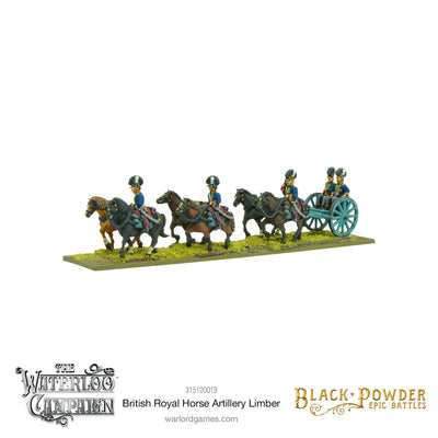 All Products, Black Powder Epic Battles: Napoleonic British Royal Horse Artillery Limber