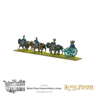 All Products, Black Powder Epic Battles: Napoleonic British Royal Horse Artillery Limber
