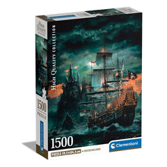 Clementoni: The Pirate's Ship 1500pc Compact Puzzle