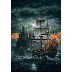 Clementoni: The Pirate's Ship 1500pc Compact Puzzle