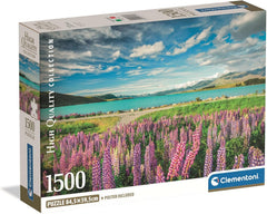 Clementoni: Pupins at Lake Tekapo 1500pc Compact Puzzle
