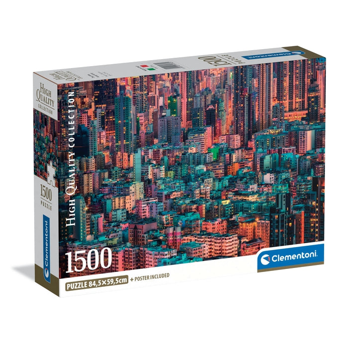 Clementoni: The Hive Hong Kong 1500pc Compact Puzzle