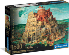 Museum Collection: Tower of Babel 1500pc Compact Puzzle