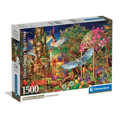 Clementoni: Woodland Fantasy Garden 1500pc Compact Puzzle