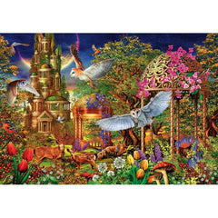 Clementoni: Woodland Fantasy Garden 1500pc Compact Puzzle