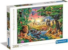 Clementoni: The African Gathering 2000pc Puzzle