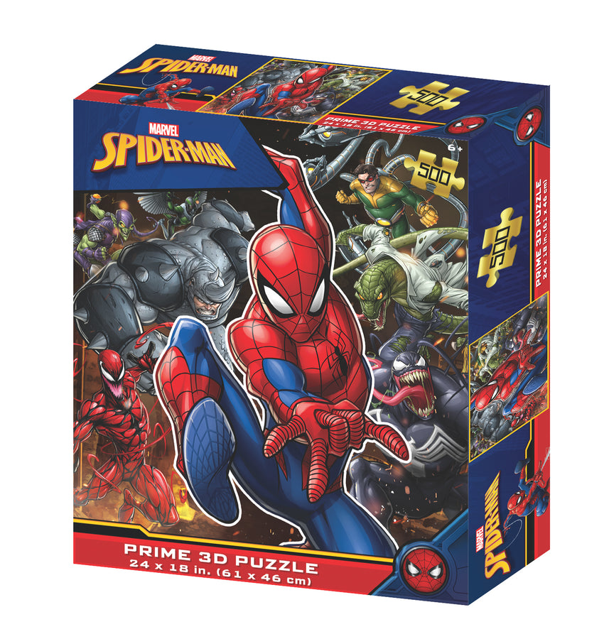 Spider-Man 500pc Lenticular Puzzle