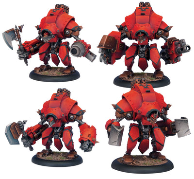 Miniatures, Warmachine: Khador – Heavy Warjack Decimator/Destroyer/Juggernaut/Marauder