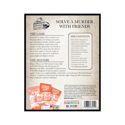 Cooperative Games, Murder Mystery Party: A Slice of Murder