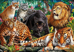 HQC Wild Cats 500pc Puzzle