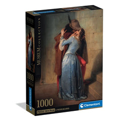 Clementoni: The Kiss by Hayez 1000pc Compact Puzzle