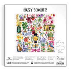 Galison: Buzzy Bouquets 500pc Puzzle