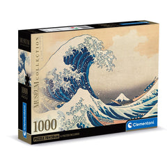 Clementoni: Katsushika Hokusai – The Great Wave 1000pc Compact Puzzle