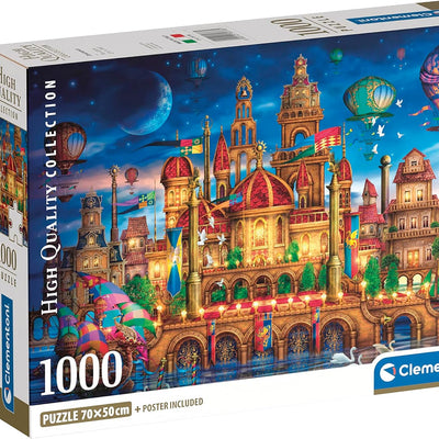 Jigsaw Puzzles, Downtown 1000pc Compact Puzzle