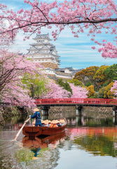 Himeji Castle in Spring 1000pc Puzzle