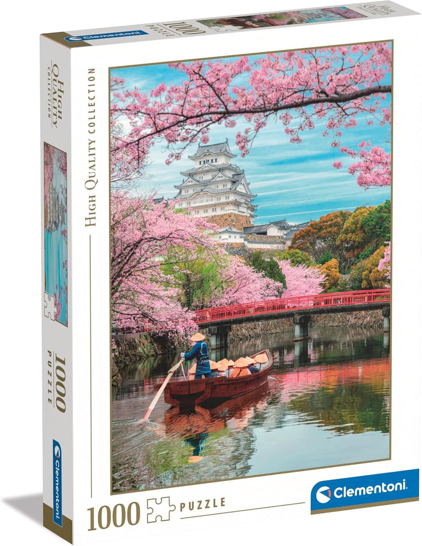 Himeji Castle in Spring 1000pc Puzzle