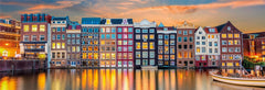 Bright Amsterdam 1000pc Panorama Puzzle