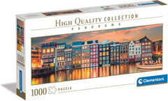 Bright Amsterdam 1000pc Panorama Puzzle