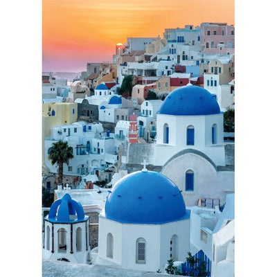 Jigsaw Puzzles, Santorini 1000pc Compact Puzzle