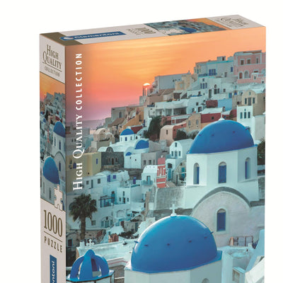 Jigsaw Puzzles, Santorini 1000pc Compact Puzzle