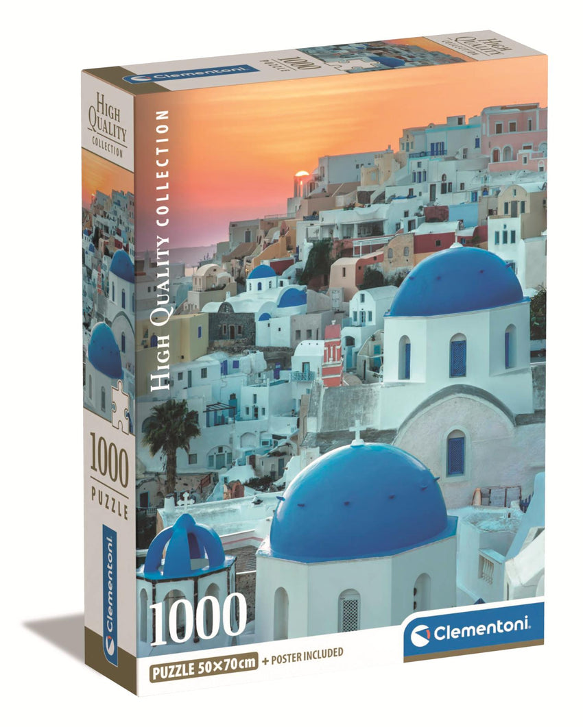 Santorini 1000pc Compact Puzzle