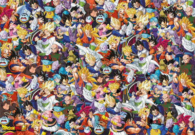 Jigsaw Puzzles, Impossible Dragon Ball Super 1000pc Compact Puzzle