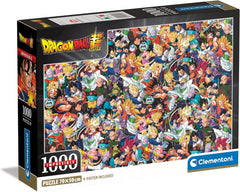 Impossible Dragon Ball Super 1000pc Compact Puzzle