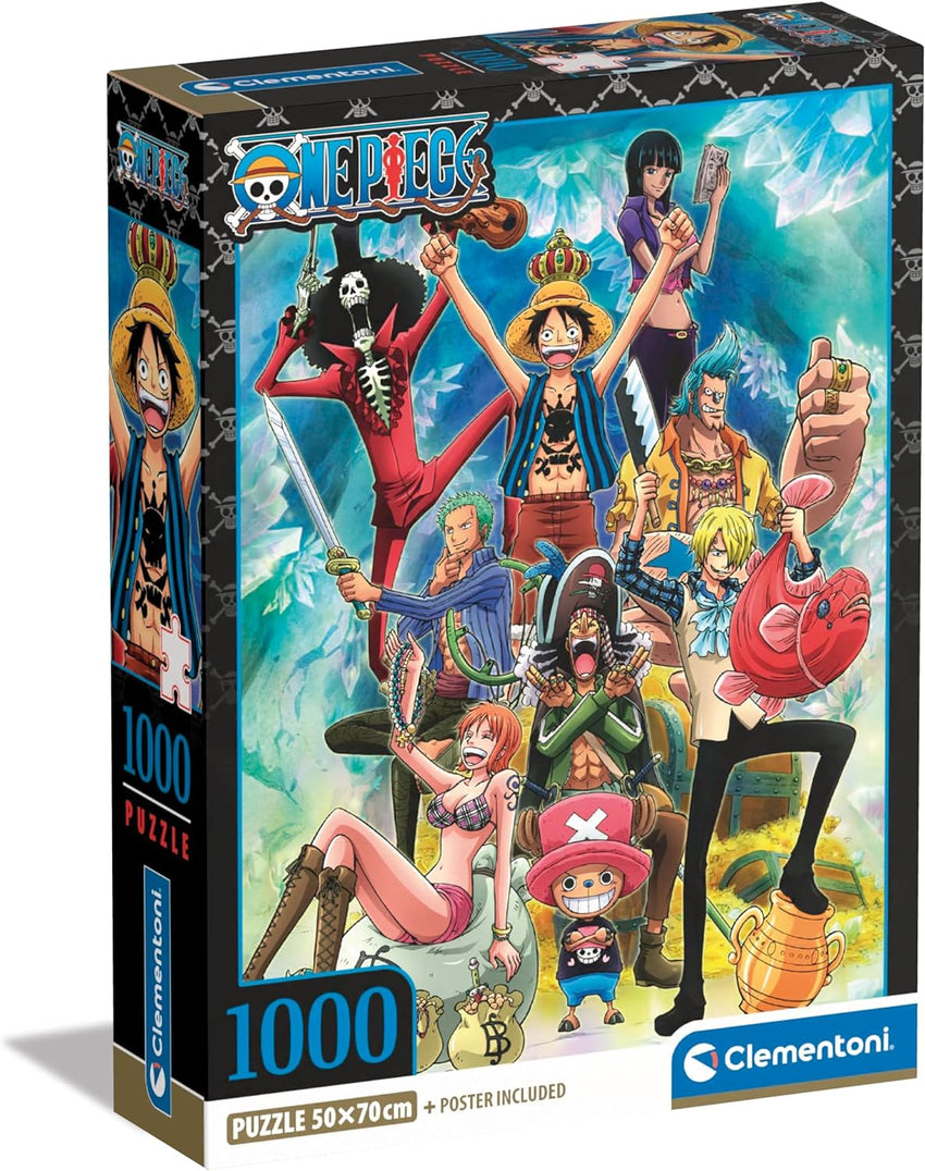 Clementoni: One Piece 1000pc Compact Puzzle