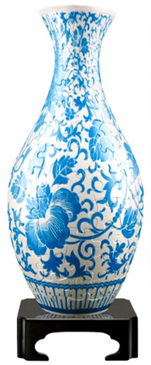 Pintoo Vase 3D Puzzle – Oriental Floral