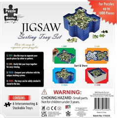 Puzzle Master: Jigsaw Sorting Tray Set