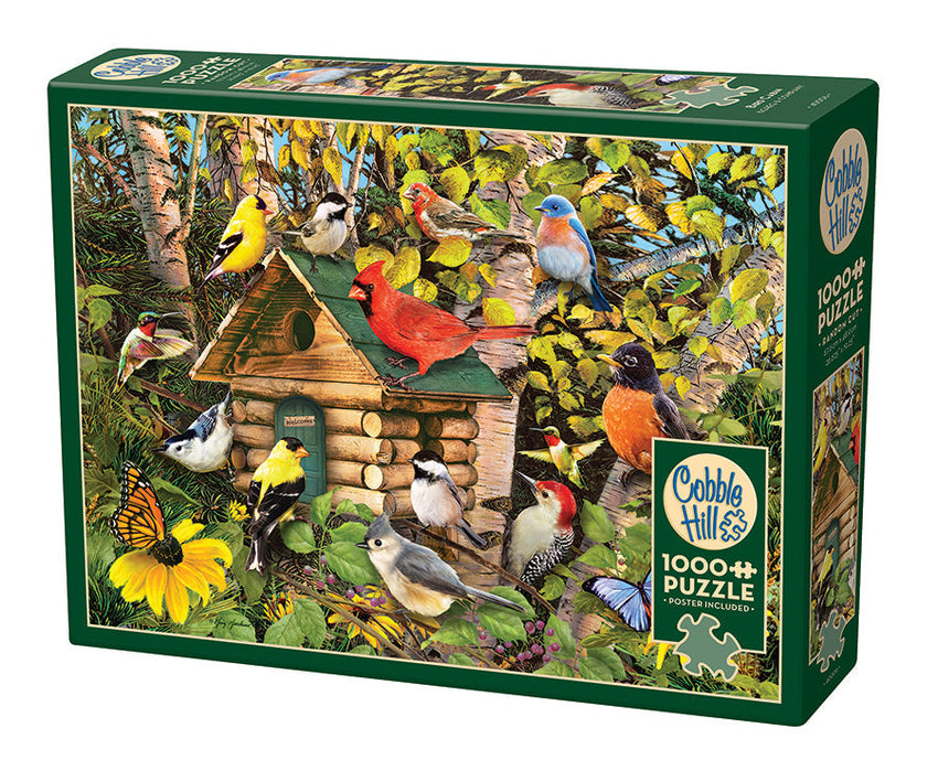 Cobble Hill: Bird Cabin 1000pc Compact Puzzle