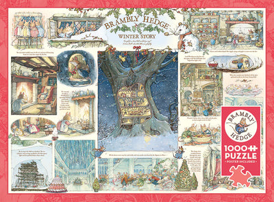 Jigsaw Puzzles, Brambly Hedge Winter Story 1000PC