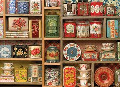 Cobble Hill: Vintage Tins 1000pc Compact Puzzle