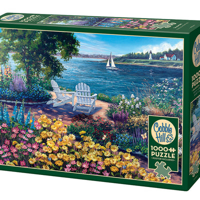 Jigsaw Puzzles, Cobble Hill: Seashore 1000pc Compact Puzzle