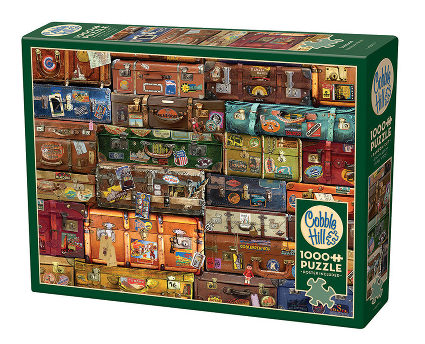 Cobble Hill: Luggage 1000pc Compact Puzzle