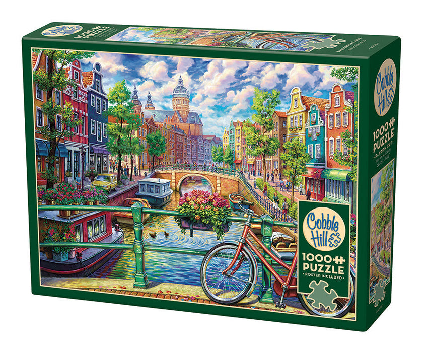 Cobble Hill: Amsterdam Canal 1000pc Compact Puzzle