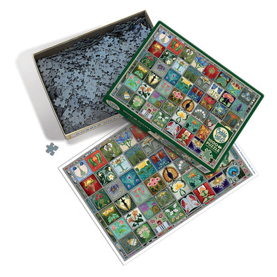 Jigsaw Puzzles, Cobble Hill: Art Nouveau Tiles 1000pc Puzzle