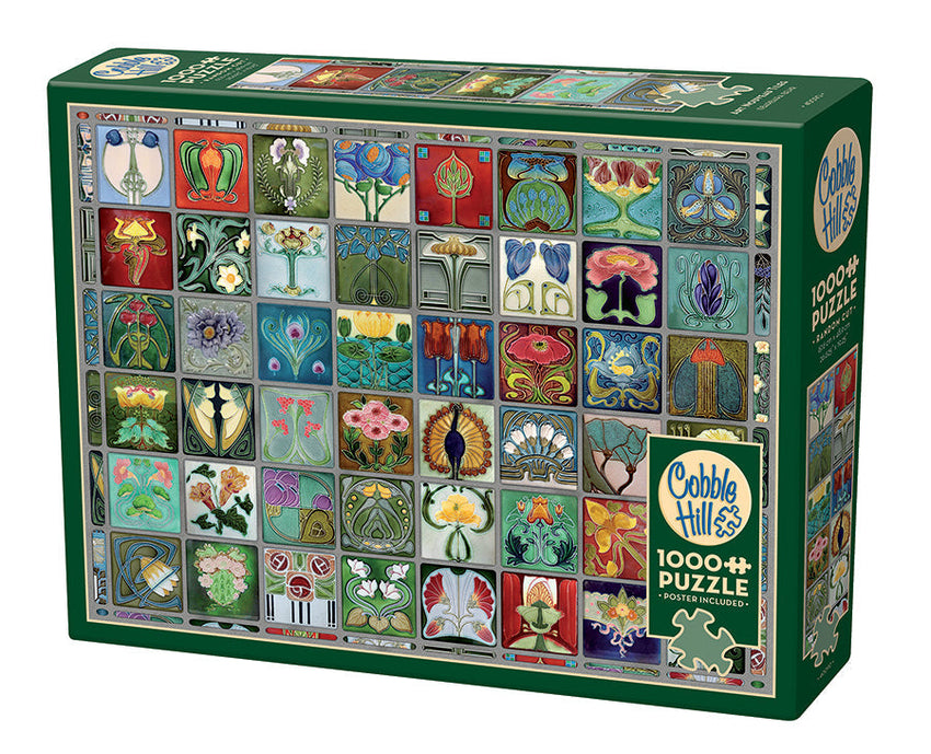 Cobble Hill: Art Nouveau Tiles 1000pc Puzzle